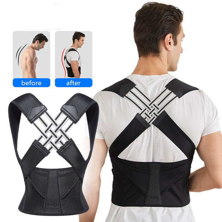 Posture Corrector | Back Support Strap | Spine Aligner | Hunchback Fixer