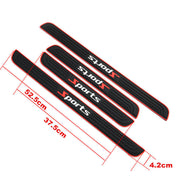 Car Modification Door Sill Strip Anti-stepping Stickers