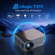 M8 Projector 4K Ultra HD Portable Projector