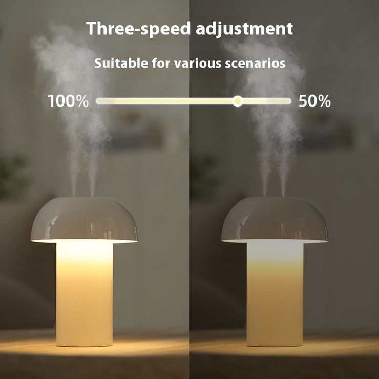 Touch Control Atmosphere Night Light Mushroom Humidifier